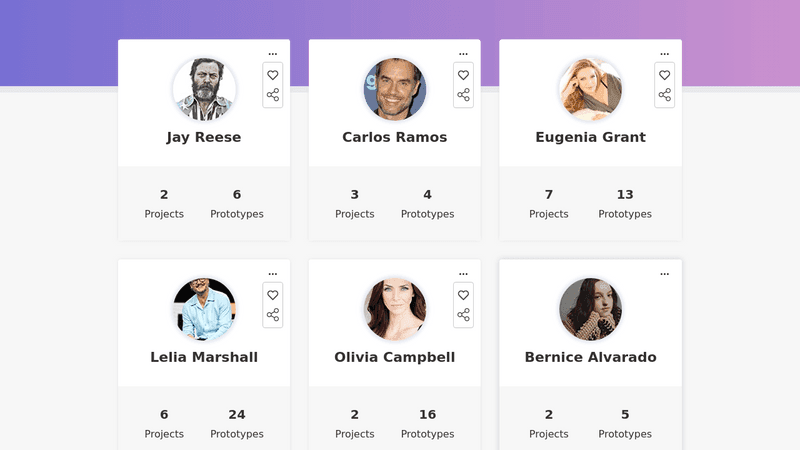 preview User Profiles