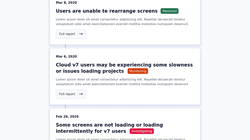 preview Incident History