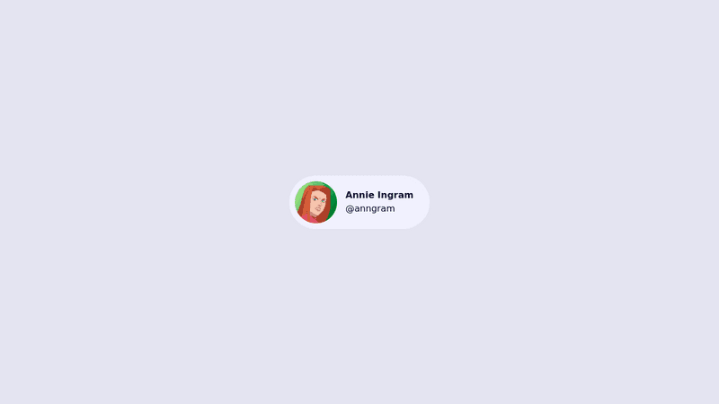 preview Account Popup
